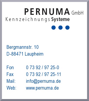 PERNUMA GmbH KennzeichnungsSysteme