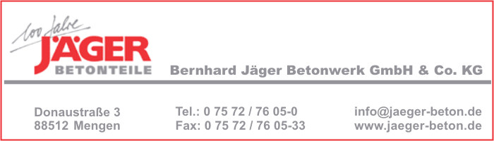 Jger Betonwerk GmbH, Bernhard