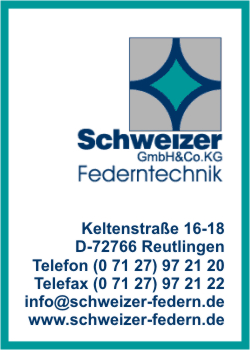Schweizer GmbH & Co. KG Federntechnik