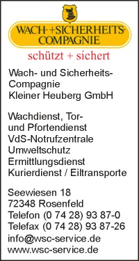 Wach- und Sicherheits-Compagnie Kleiner Heuberg GmbH