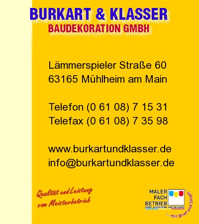 Burkart & Klasser Baudekoration GmbH