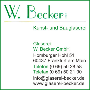 Glaserei W. Becker GmbH