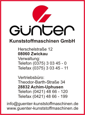 Gnter Kunststoffmaschinen GmbH