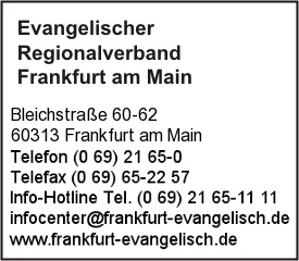 Evangelischer Regionalverband Frankfurt am Main