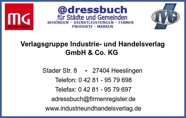 Adressbuch der Stadt Kiel, Media Group Verlagsgruppe Industrie- und Handelsverlag GmbH & Co. KG