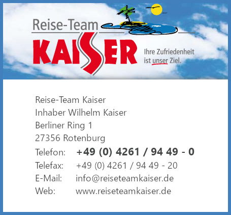 Reise Team Kaiser
