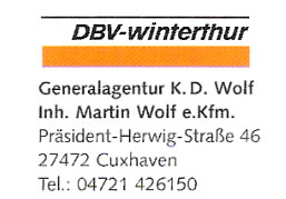 DBV-winterthur Generalagentur K. D. Wolf, Inh. Martin Wolf e. Kfm.