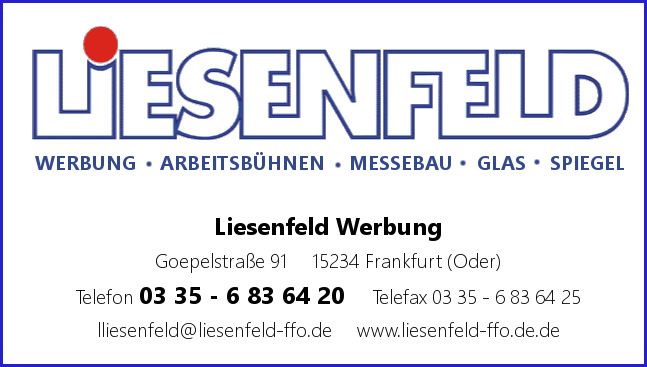 Liesenfeld Werbung