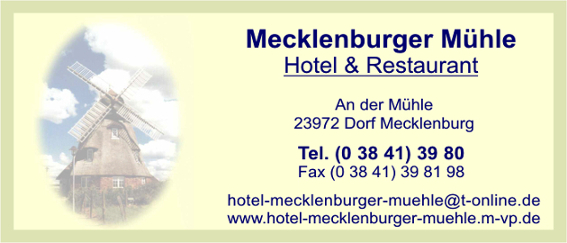 Mecklenburger Mhle Hotel & Restaurant
