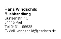 Windschild, Hans