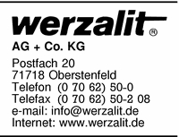 Werzalit AG + Co. KG