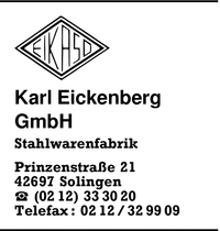 Eickenberg, Karl, GmbH