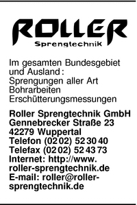Roller Sprengtechnik GmbH