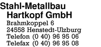 Stahl-Metallbau Hartkopf GmbH