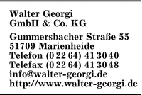 Georgi, Walter, GmbH & Co. KG
