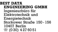 Best Data Engineering GmbH