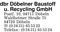 Dbelner Baustoff und Recycling GmbH