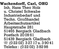 Wachendorff OHG, Carl