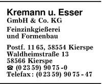 Kremann & Esser GmbH & Co. KG