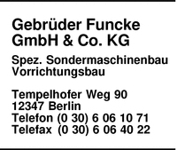 Funcke, Gebr., GmbH & Co.