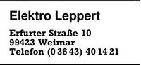Elektro Leppert