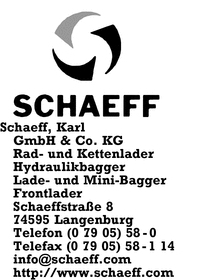 Schaeff GmbH & Co. KG, Karl