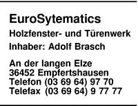 EuroSystematics, Inh. Adolf Brasch