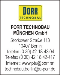 Porr Technobau Berlin GmbH