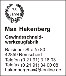 Hakenberg, Max
