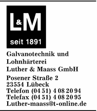 Galvanotechnik und Lohnhrterei Luther & Maass GmbH