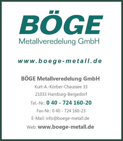 BÖGE Metallveredelung GmbH