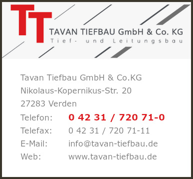 Tavan Tiefbau GmbH & Co.KG