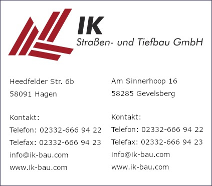 IK Straen- und Tiefbau GmbH