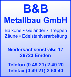B&B Metallbau GmbH