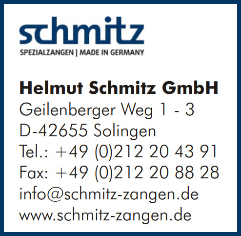Schmitz GmbH Spezialzangenfabrik, Helmut