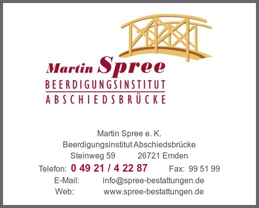 Martin Spree e. K. - Beerdigungsinstitut Abschiedsbrcke