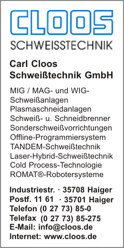 Cloos Schweitechnik GmbH, Carl