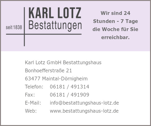 Karl Lotz GmbH Bestattungshaus