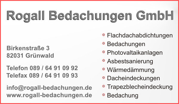 Rogall Bedachungen GmbH
