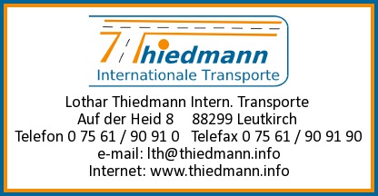 Thiedmann Intern. Transporte und Spedition, Lothar