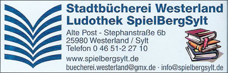 Ludothek SpielBergSylt  c/o Stadtbcherei Westerland