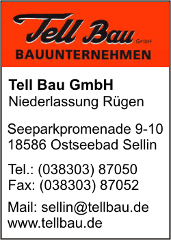 Tell Bau GmbH - Niederlassung Rgen